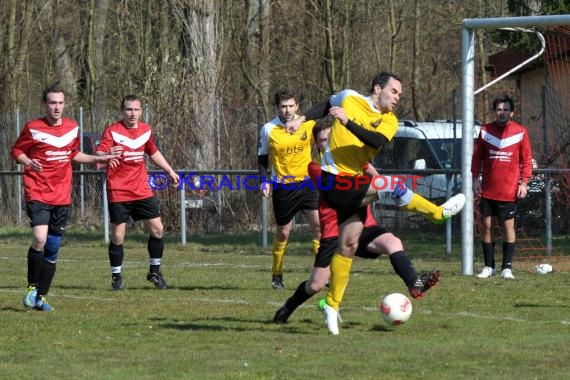 SV Hilsbach - FV Landshausen Kreisklasse A Sinsheim 07.04.2013 (© Siegfried)